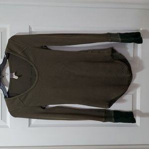 We the free women's long sleeve with detailed cuffs